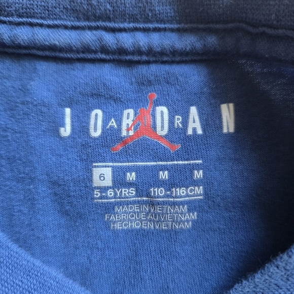 Air Jordan & Tommy Bahama Set of 2 short sleeve tees size 6 VGUC - Picture 5 of 12